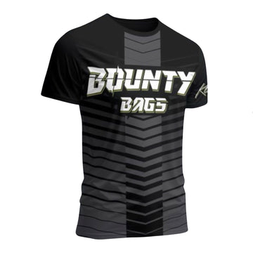 Bounty Bags Cornhole Dri Fit Shirt Black