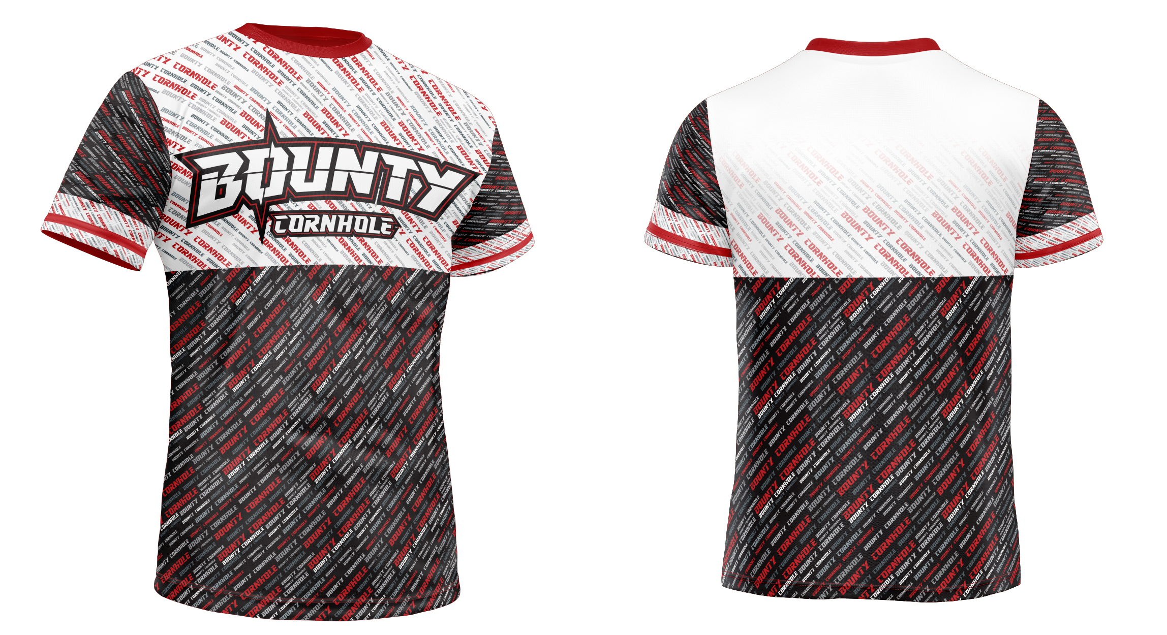 Bounty Cornhole Dry Fit Jersey - Red
