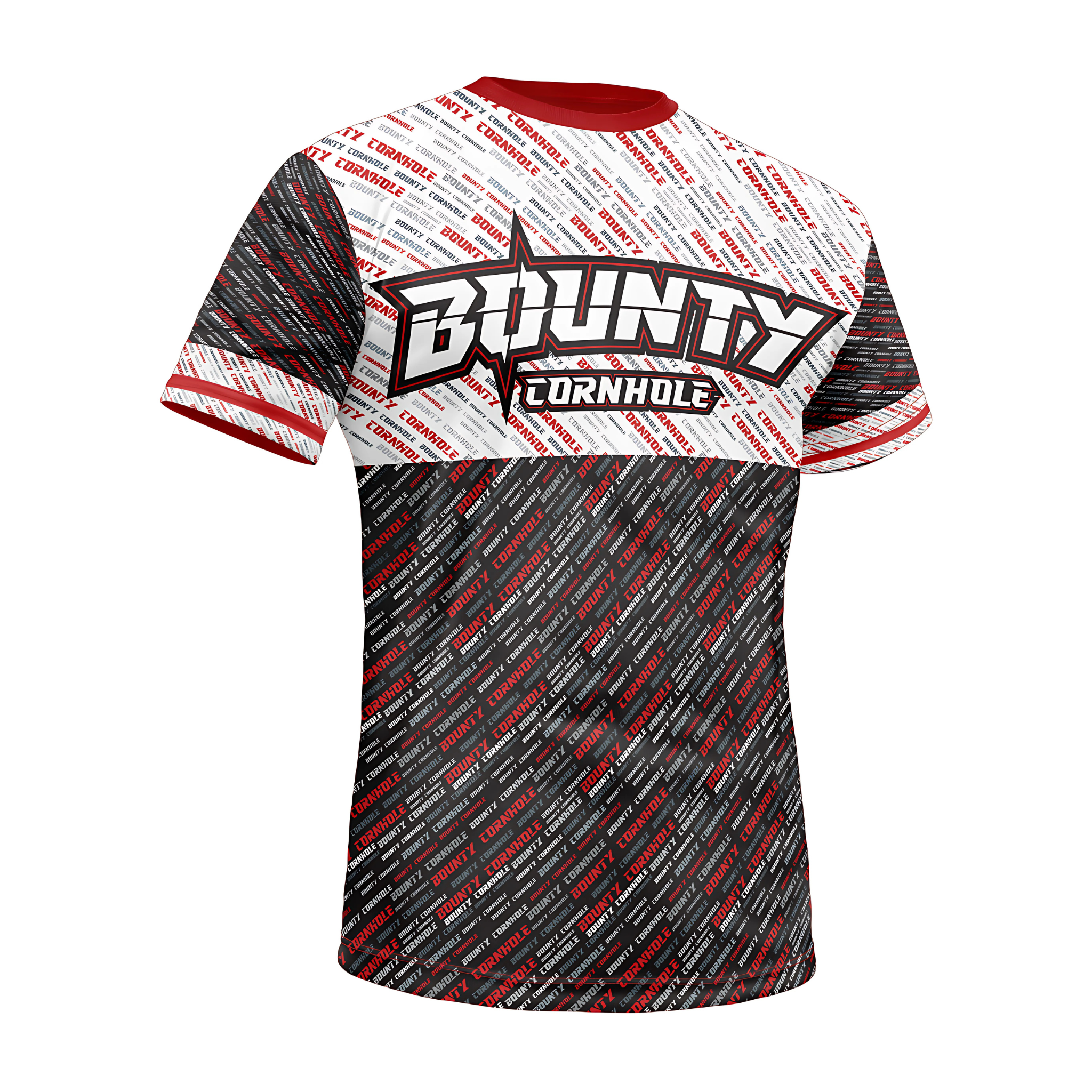 Bounty Cornhole Dry Fit Jersey - Red